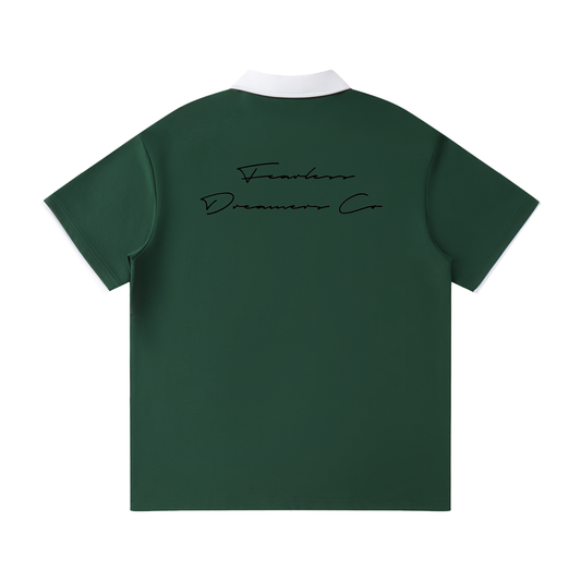FEARLESS DREAMER COLLAR TEE