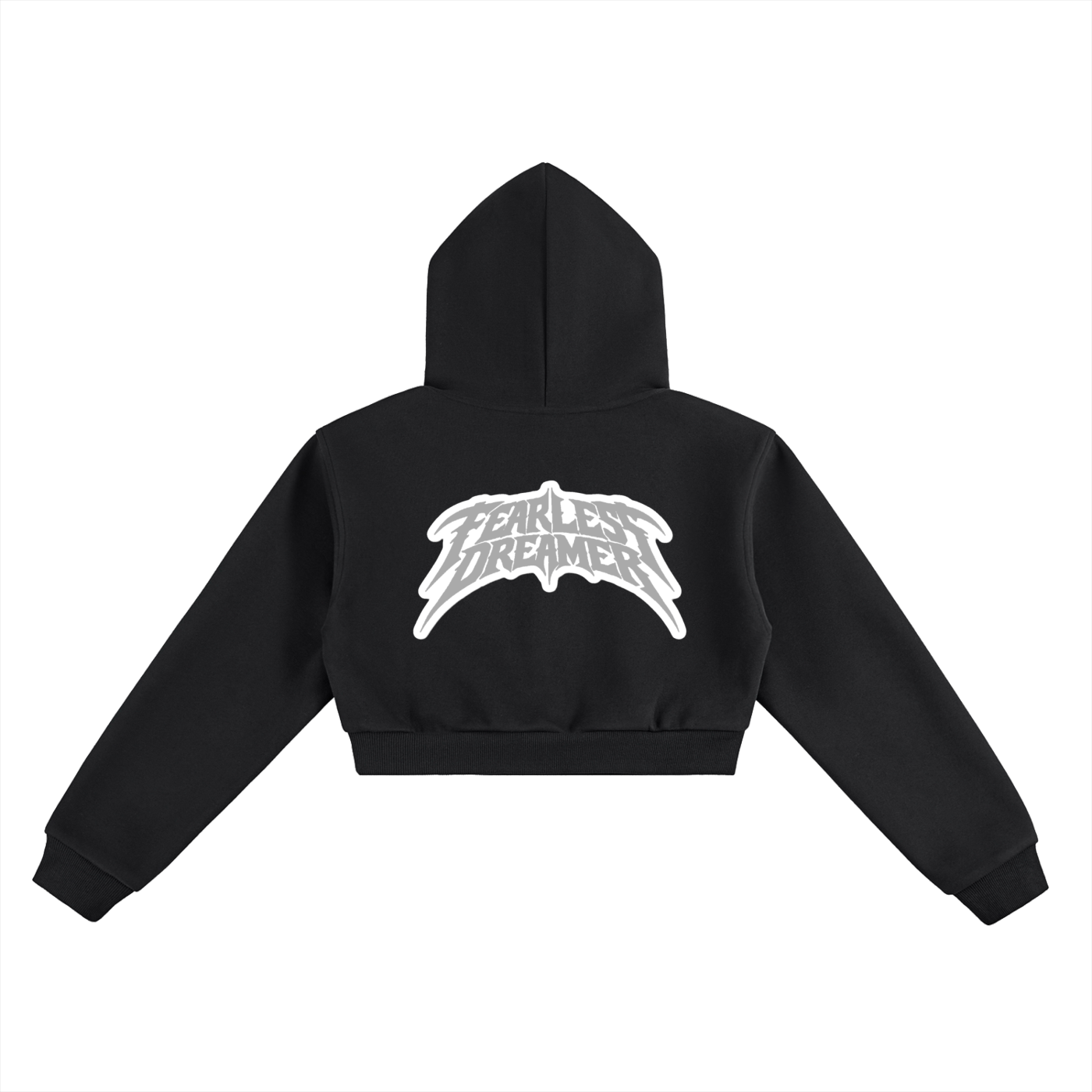 Fearless Dreamer Cropped Hoodie (Women)