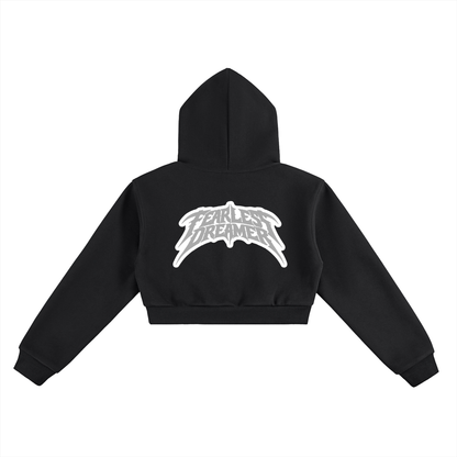 Fearless Dreamer Cropped Hoodie (Women)