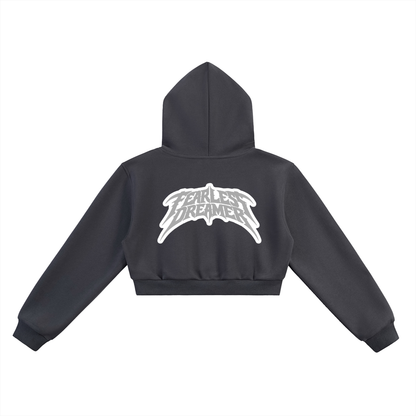 Fearless Dreamer Cropped Hoodie (Women)