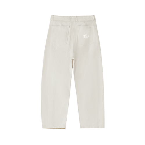 Cloud Twisted-Seam Belted Blade Pants