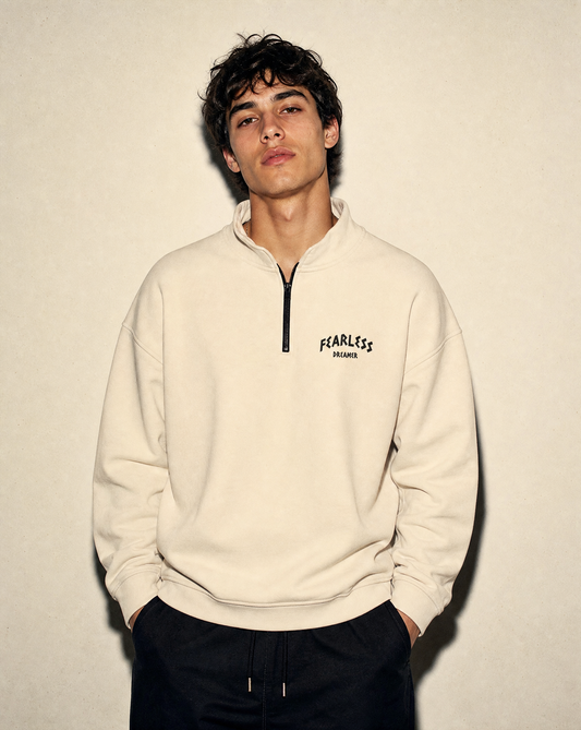 Fearless Dreamer Quarter Zip Hoodie