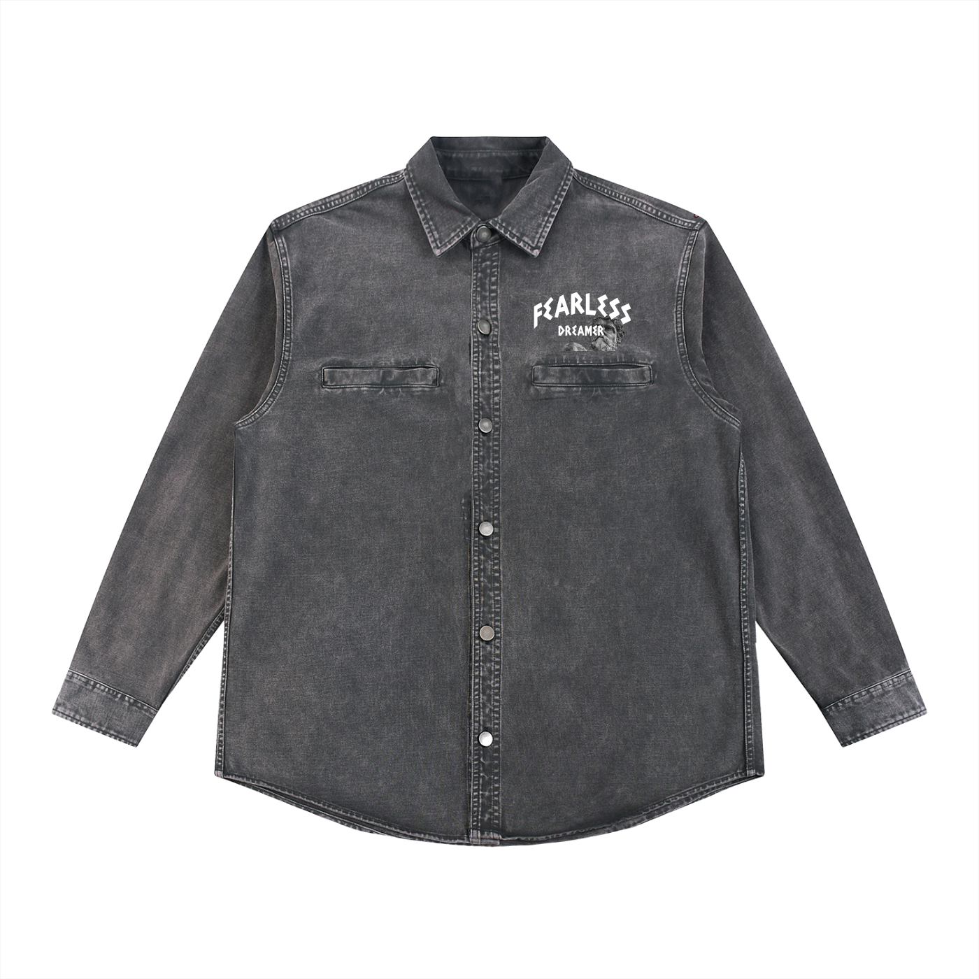 Denim Vintage Fearless Dreamer Jacket