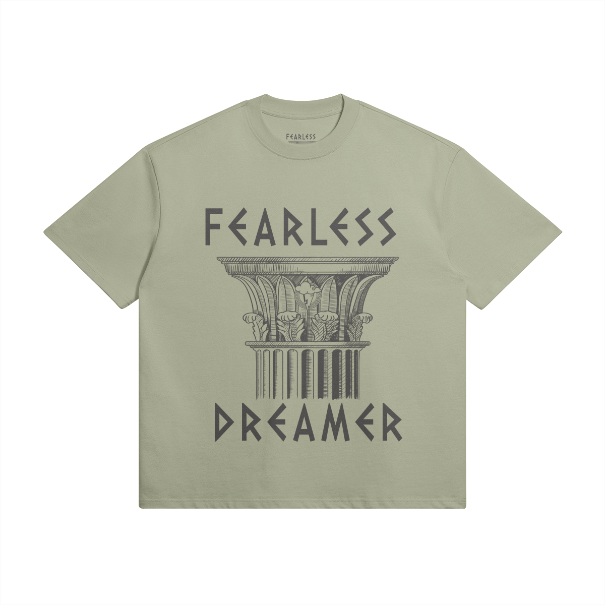 FEARLESS DREAMER COLUMN TEE