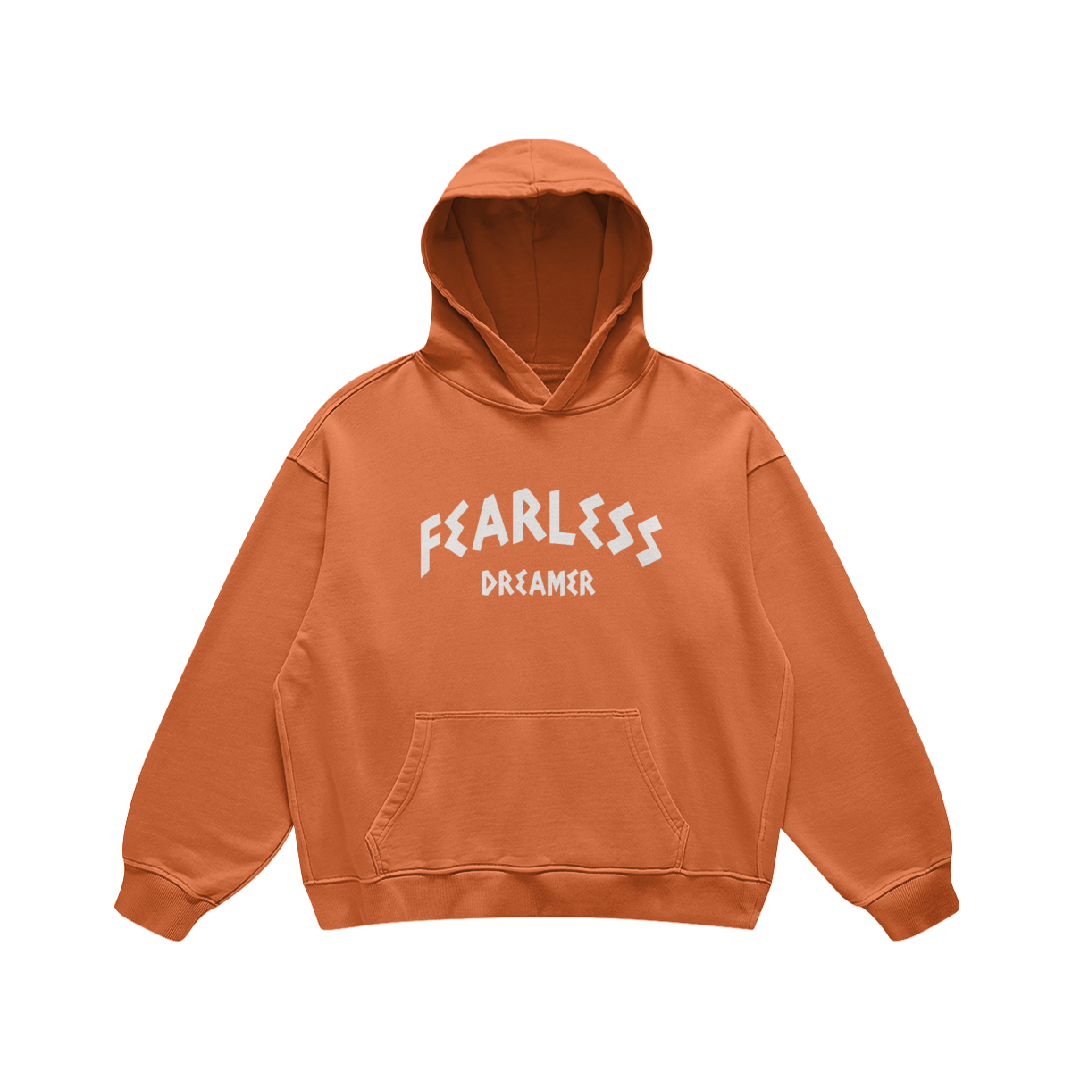 CLASSIC WHITE FEARLESS DREAMER HOODIE