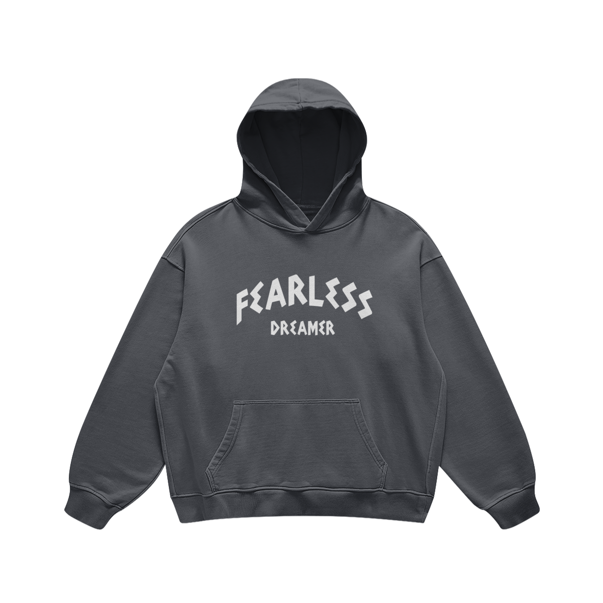 CLASSIC WHITE FEARLESS DREAMER HOODIE